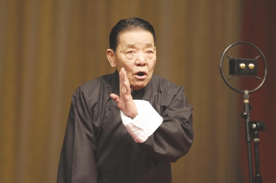 单田芳用苍劲之音让历史风云飞入百姓生活
