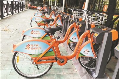 广州公共自行车(资料图)广报全媒体记者高鹤涛 摄大洋网讯 昨日,记者