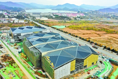 世界休闲大会主场馆整体亮相