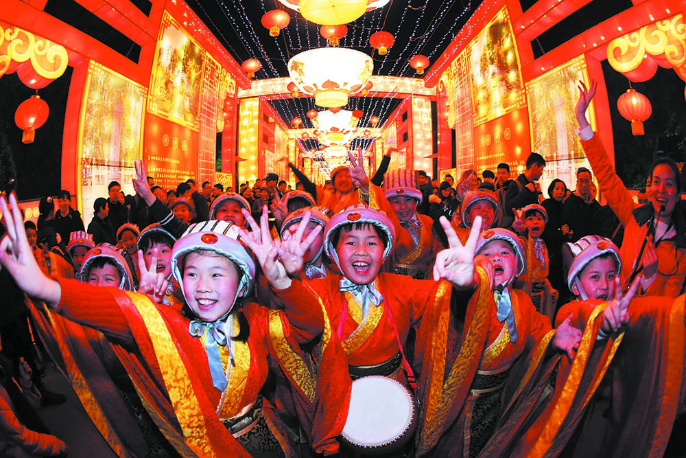 武侯祠成都大庙会开庙逛庙会年味十足