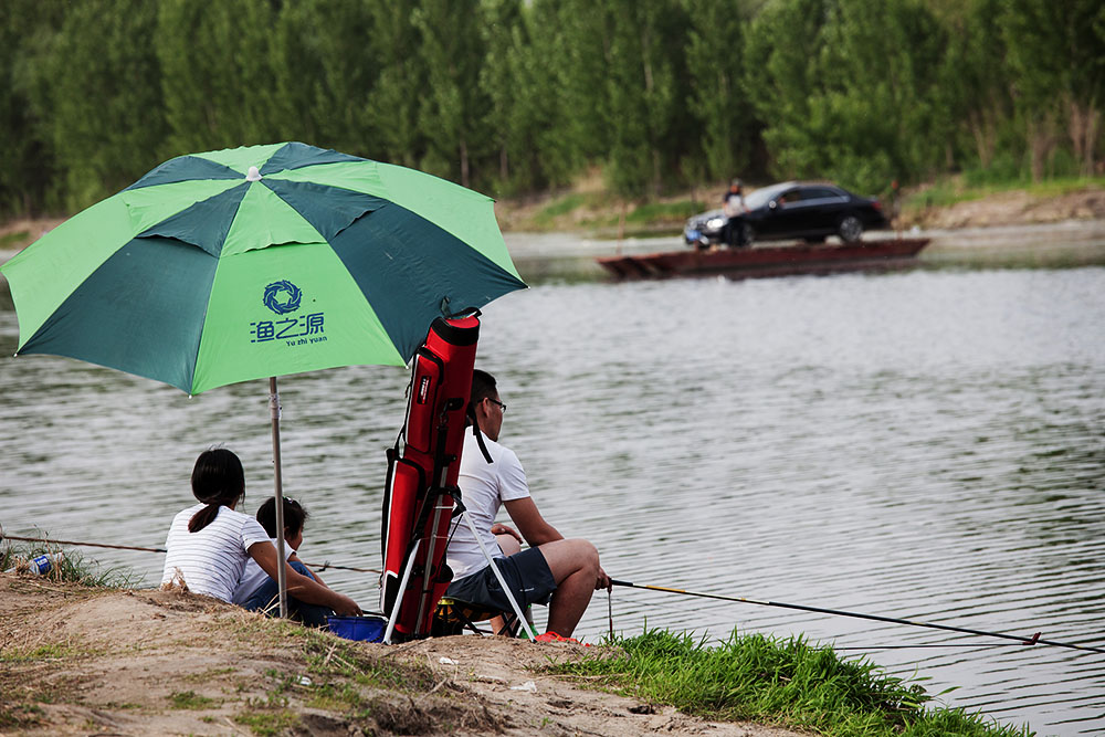 潮白河上的百年渡口