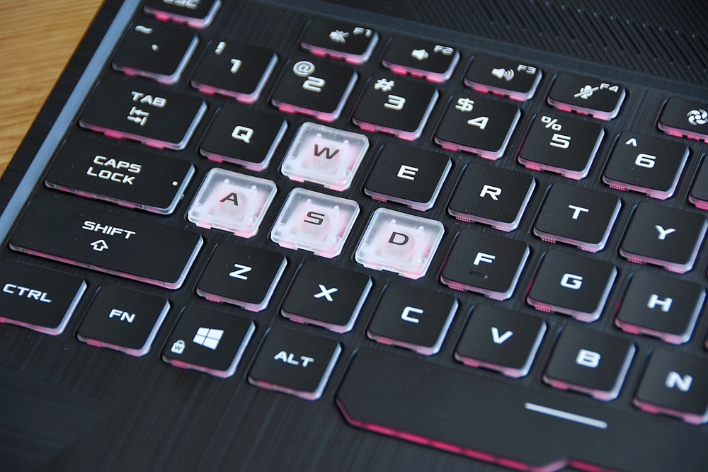 被强调的wasd按键,游戏玩家必备.