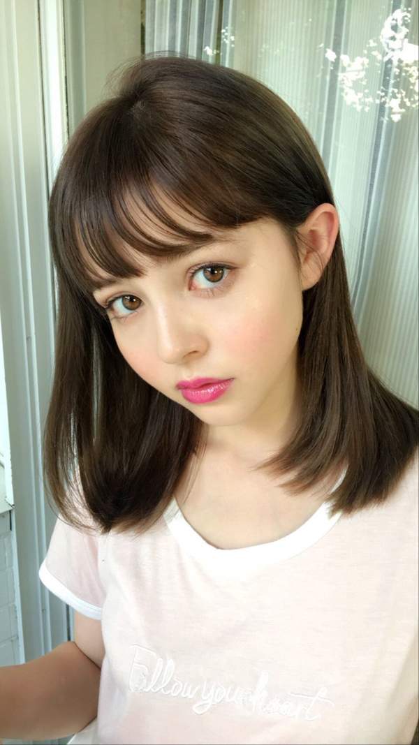 日荷混血美女加藤nana福利美照 超级软萌似洋娃娃