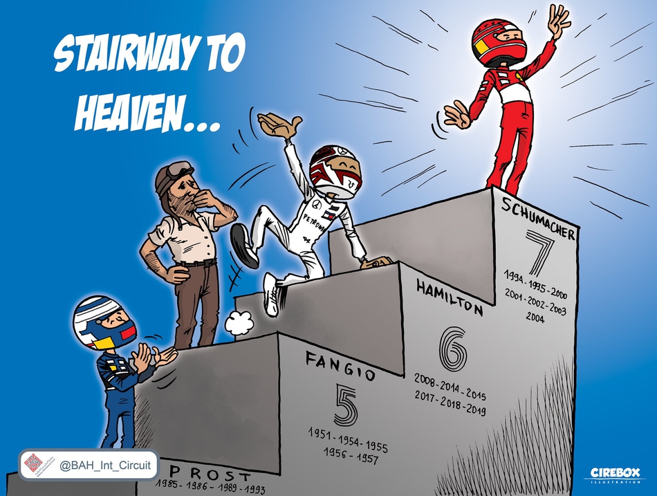汉密尔顿达成f1六冠伟业,他能超越舒马赫的传奇吗