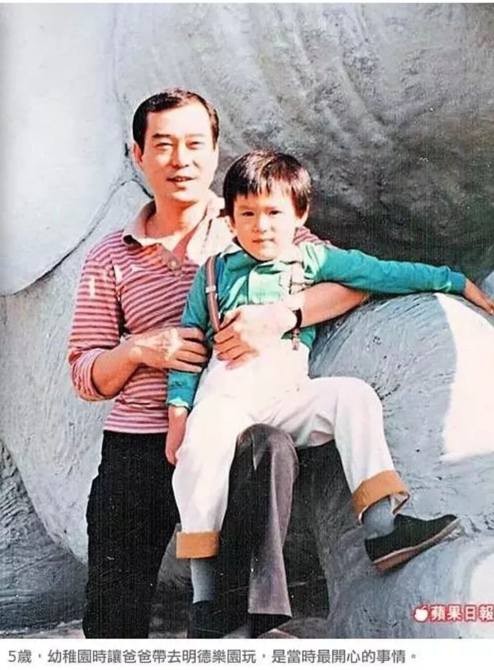 但是就是这么个枭雄,面相却很佛…陈楚河的父亲是台湾黑道组织"竹联帮