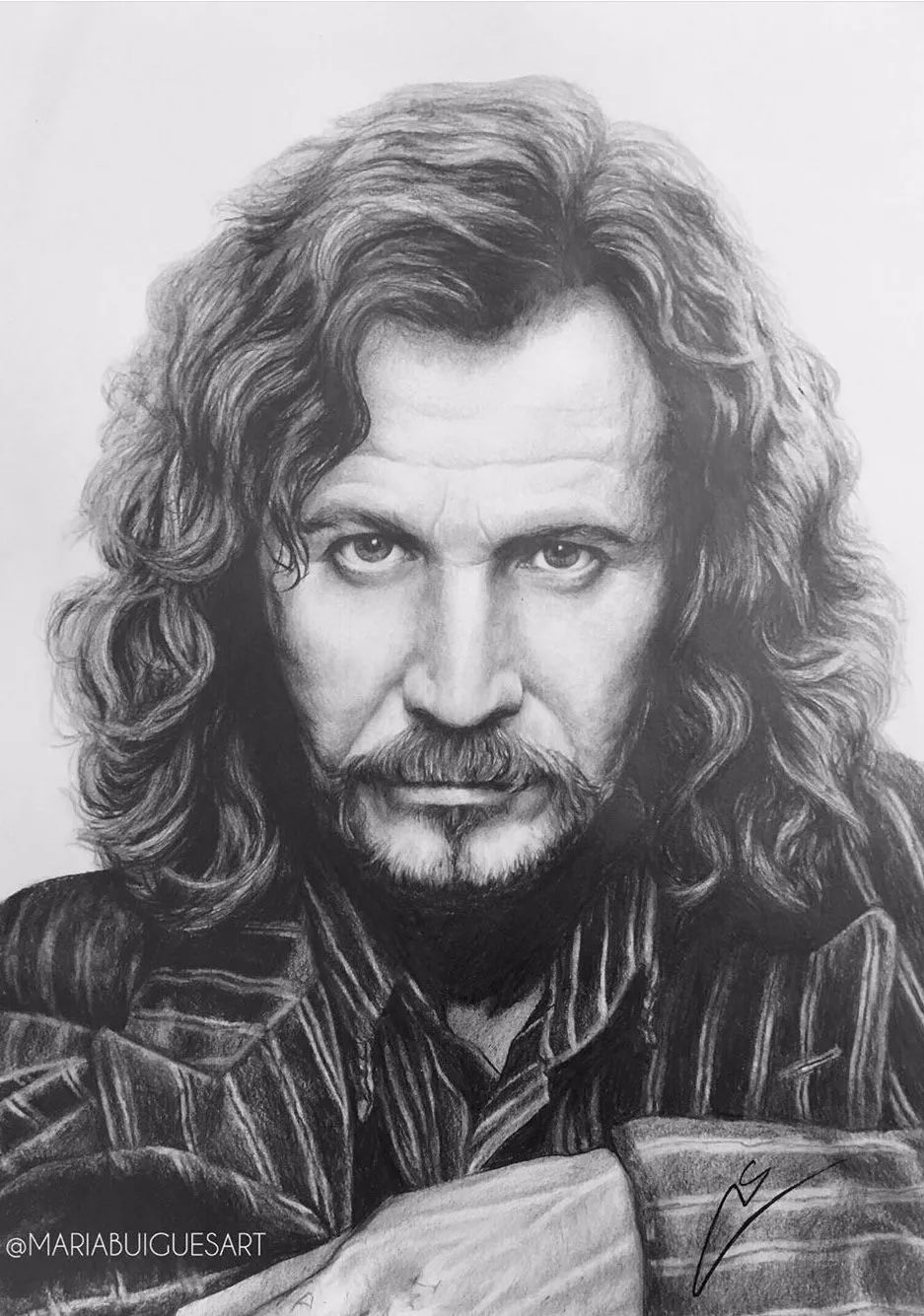 一组超酷的《哈利·波特》人物素描肖像