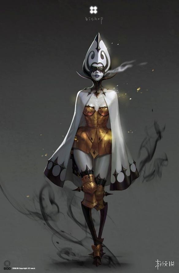 西方象棋拟人化个性登场 皇后气质冷艳眼神凶狠