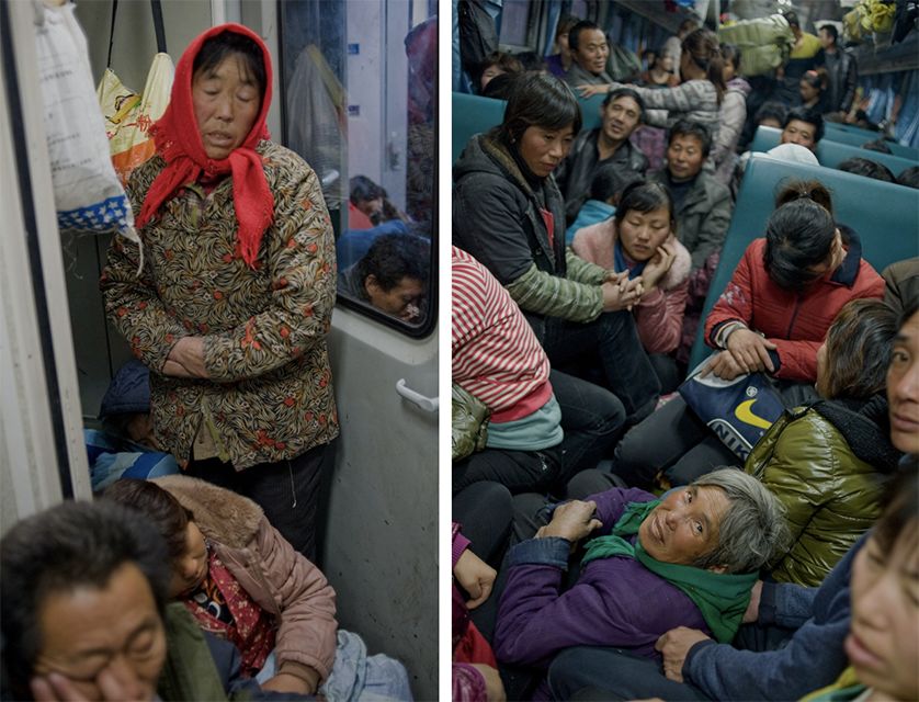 你没见过的绿皮火车里的百态人生