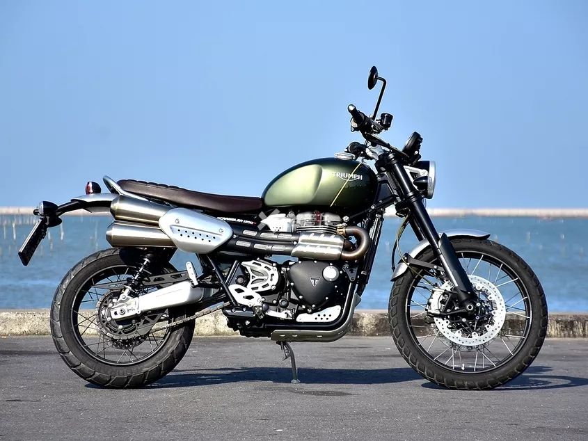 最狂野的复古摩托车,试驾凯旋scrambler 1200 xc