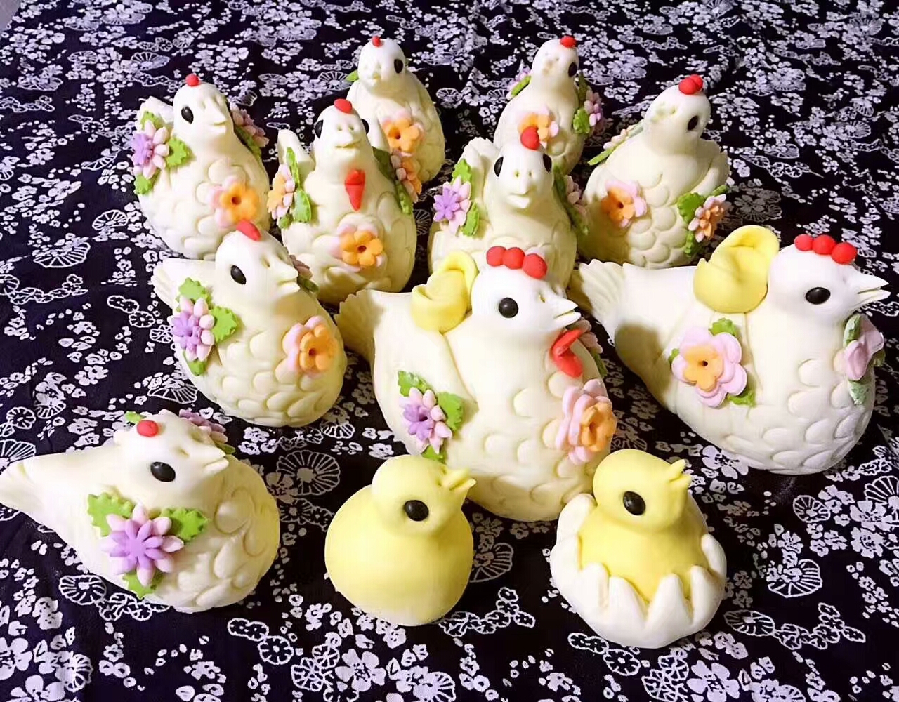 好吃更好看 中秋节面塑走俏内蒙古河套地区