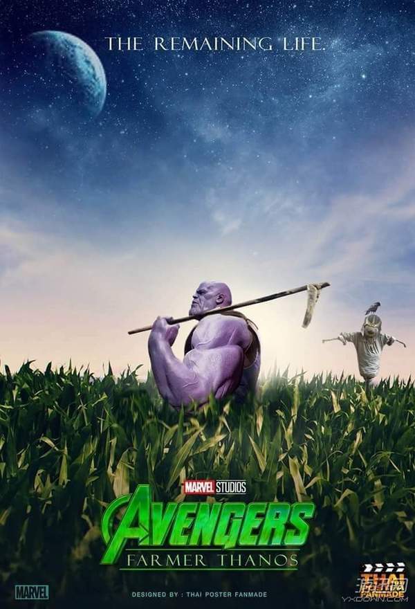 《复仇者联盟3》海量官方原画 灭霸掐死洛基场面悲壮