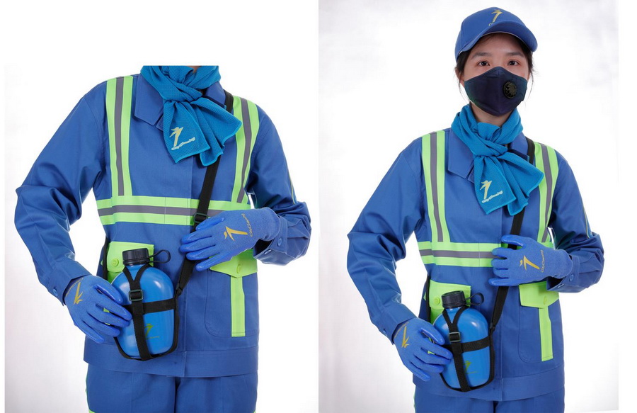 6万环卫工人,年底全部换穿"广州蓝"新制服