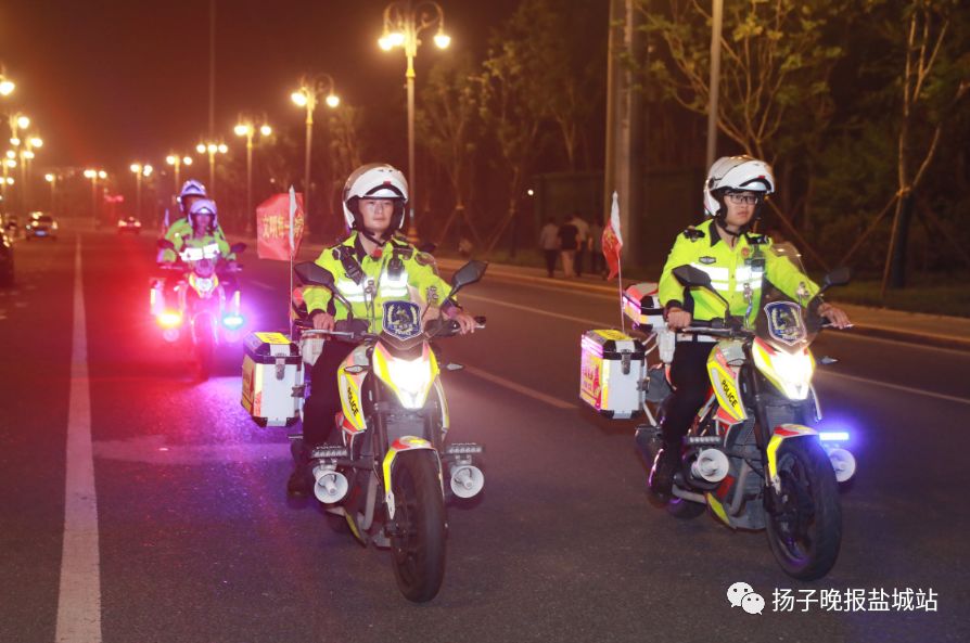 盐城公安铁骑:打造群众身边的平安卫士