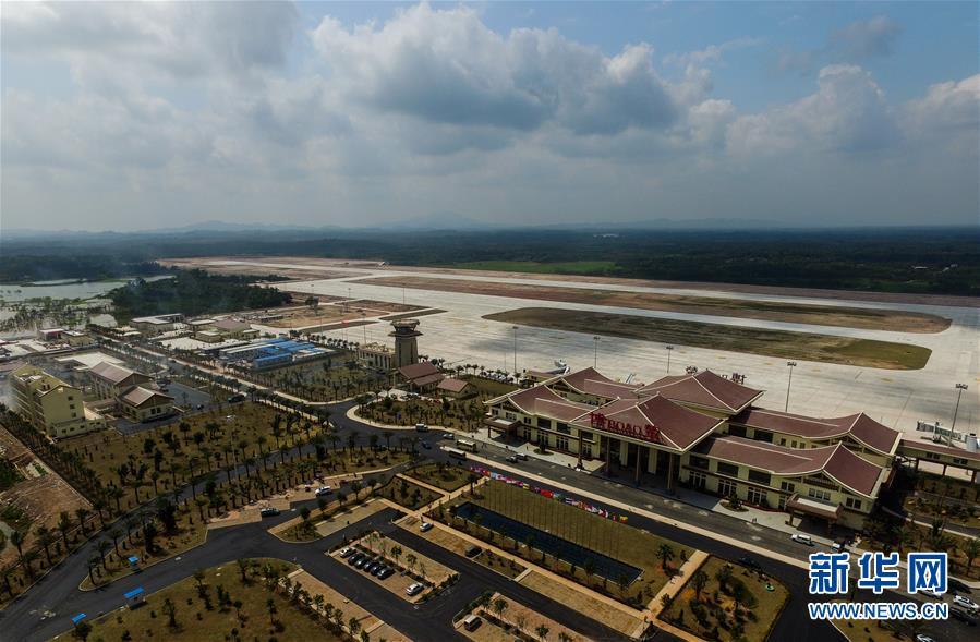 航拍海南博鳌机场(2016年3月3日摄).新华社记者 杨冠宇 摄