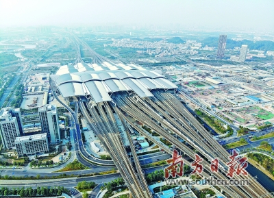 广州将新增多条高铁线路。  资料图片