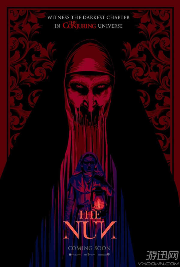 温子仁恐怖片《修女》新海报公布 见习修女身后惊现怨灵