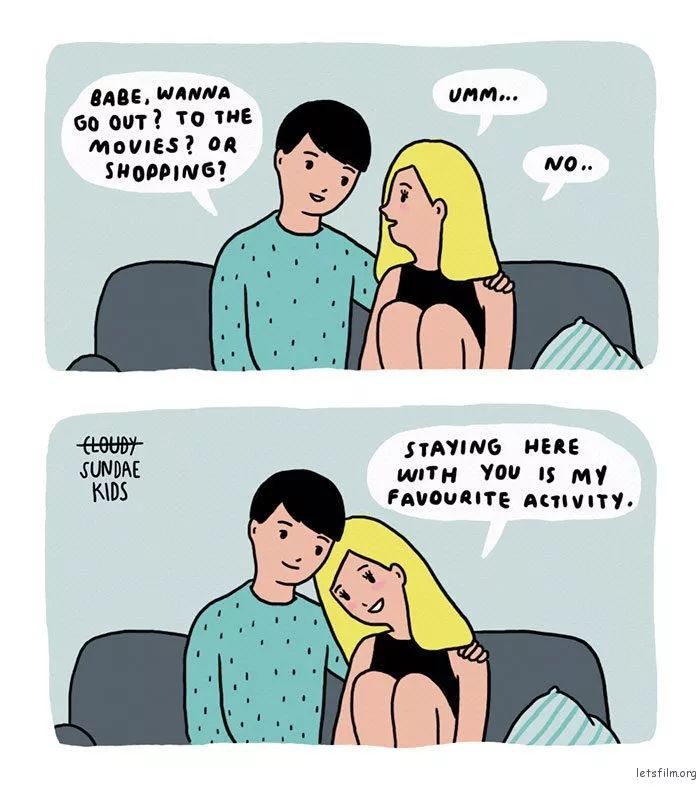 其实我们都向往成为这样肉麻的情侣