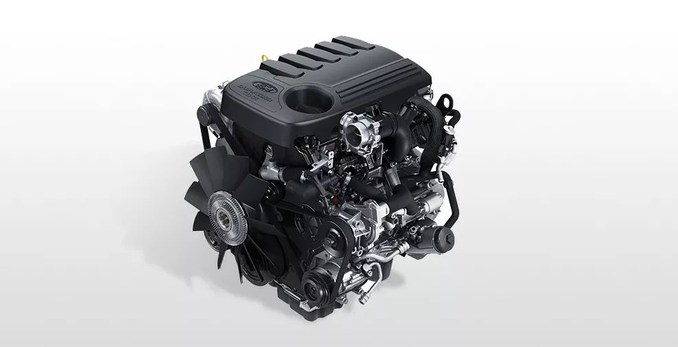 2t直列五缸柴油发动机,最大功率147千瓦,峰值扭矩470牛·米,匹配6at