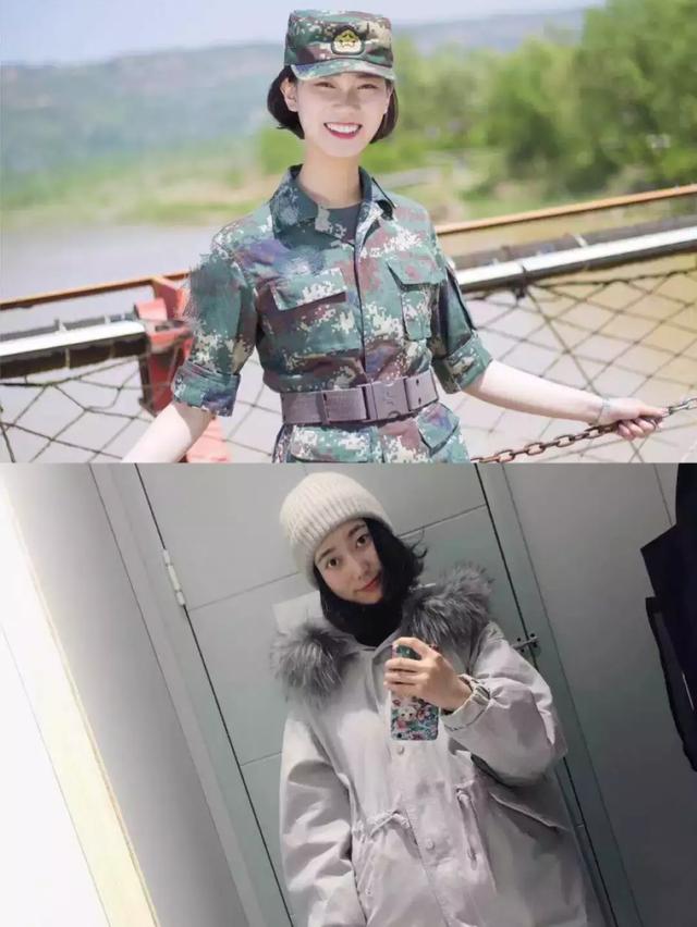最美的短发兵姐姐,军营女兵个个精彩