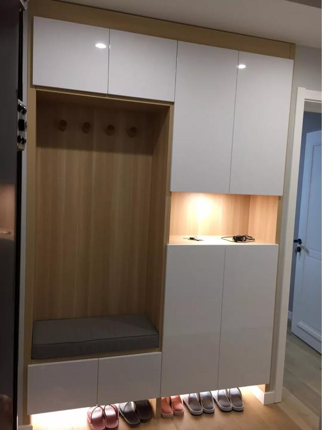 20张换鞋凳 鞋柜组合,只有坐着换鞋才是最方便的,装修拿走参考