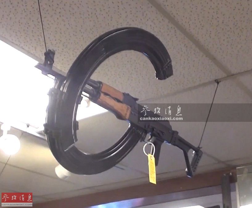 点击图片进入下一页图为ak-47突击步枪宣传视频截图.