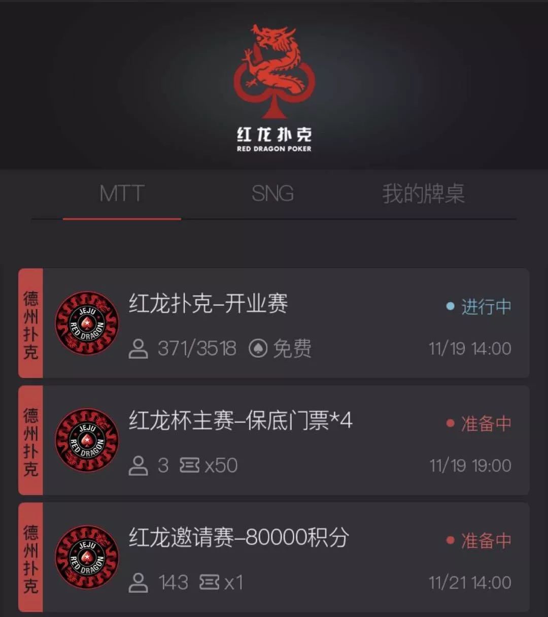 红龙扑克11.17号上线以来,短短三天,创造着一个又一个记录.