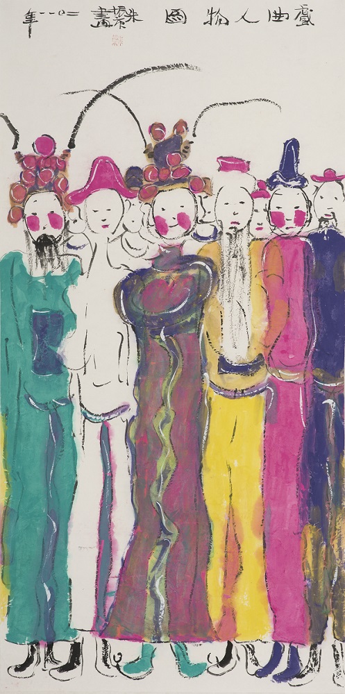 栗宪庭这是一个看得到朱振庚情绪与日常的展览