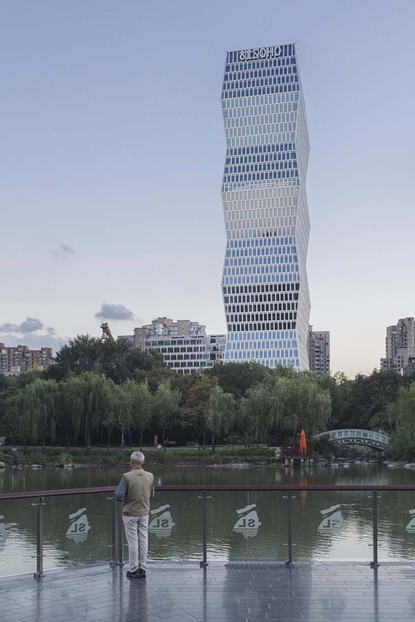 上海古北 SOHO / KPF|古北|裙楼|塔楼_新浪新闻