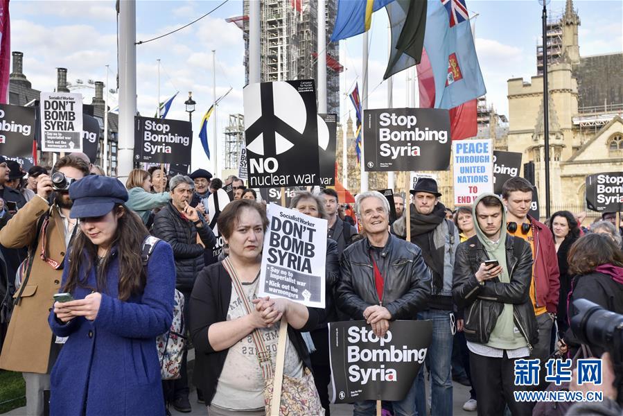 英国伦敦举行反战游行|游行|反战|史蒂芬_新浪新闻