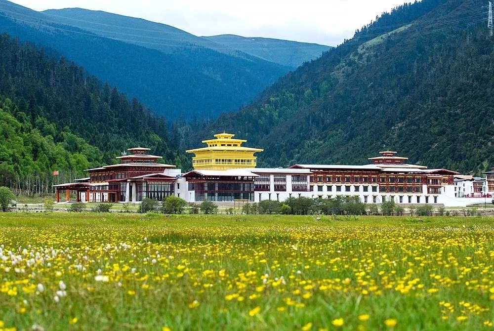 2011年,"林芝鲁朗国际旅游小镇"建设项目被广东省列为重点援藏项目