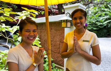 最喜欢"双手合十"——泰国