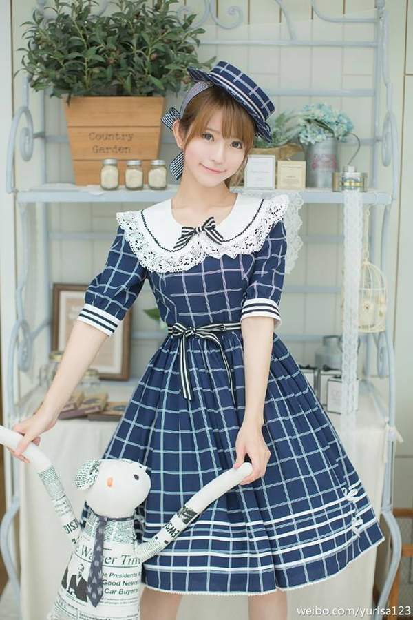 韩国第一美少女yurisa萝莉装美照 俏皮可爱,仙气爆表