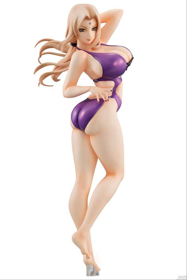 《火影忍者》纲手泳装手办公布 傲人身材充满战斗力