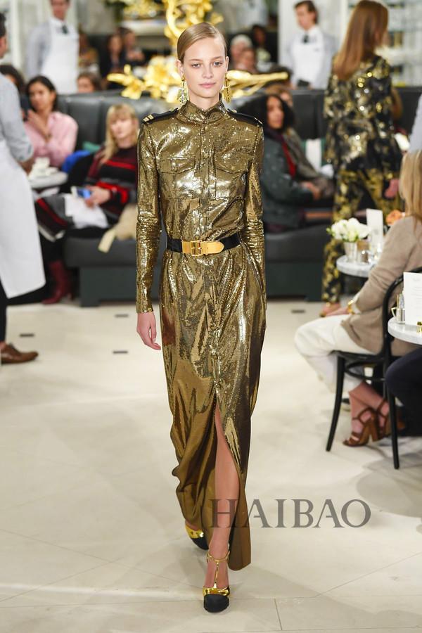 拉夫·劳伦 (ralph lauren) 2019秋冬女装秀,海报网带你亲临纽约时装