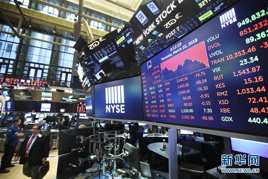 纽约股市三大股指收盘下跌|纽约|王迎|纽约证券交易所_新浪新闻