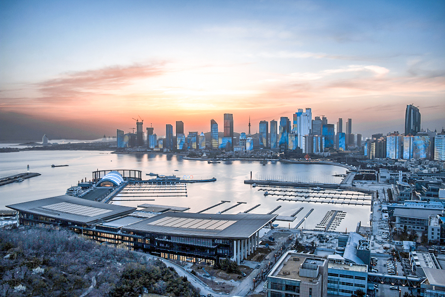 看上合青岛峰会主会场里的中国符号