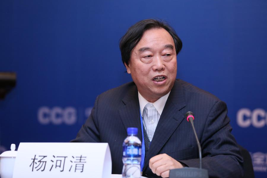  杨河清，首都经济贸易大学劳动经济学院院长、中国适度劳动协会会长