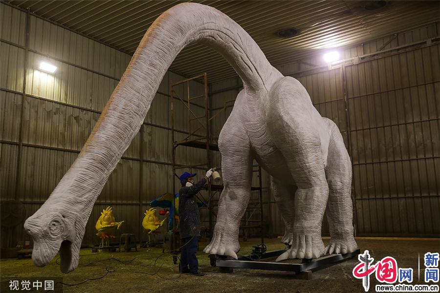 探访四川仿真恐龙制造业全球85的恐龙来自这里