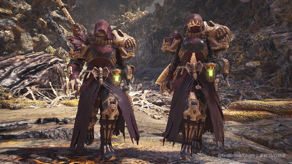 "历战王"尸套龙   承接·参加条件:hr50以上   防具"乌尔德γ系列"