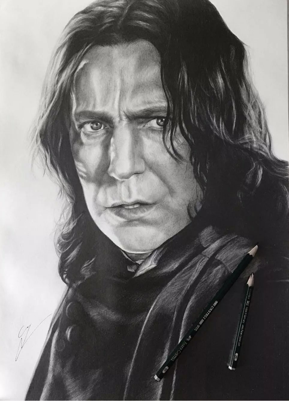 一组超酷的《哈利·波特》人物素描肖像