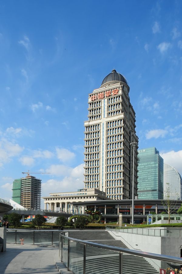 中国平安上海陆家嘴总部.(中国平安官网)