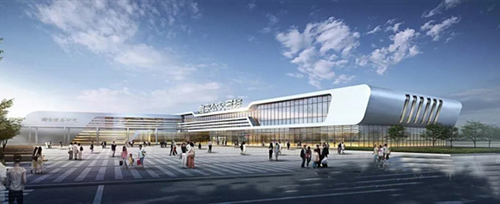 吉安高铁站汽车及公交西站同时开工(图)