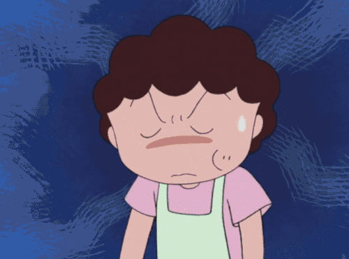 ▼发火起来很可怕的妈妈平时和和气气▼还有小丸子的家人们▼就成了