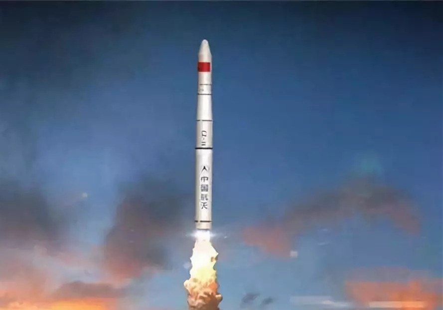 我国最大推力整体式先进固体火箭发动机试车成