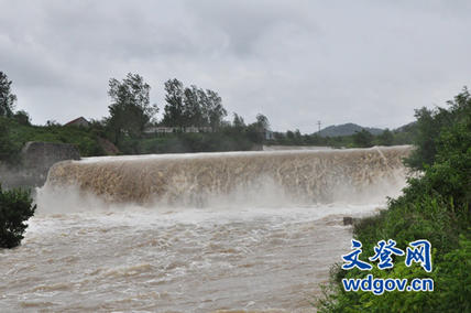 2米,威海坤龙邢水库增容工程已完成22万方土方