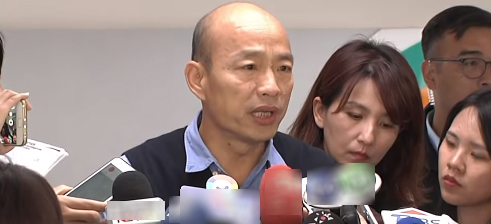 点击查看大图 韩国瑜回应 视频截图