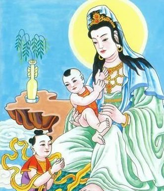 婴儿降临人世前佛与婴儿道别强力推荐