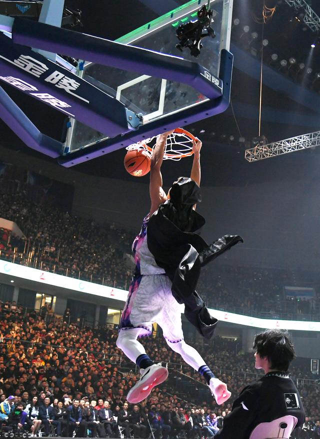 篮球cba全明星周末张健豪获扣篮大赛冠军