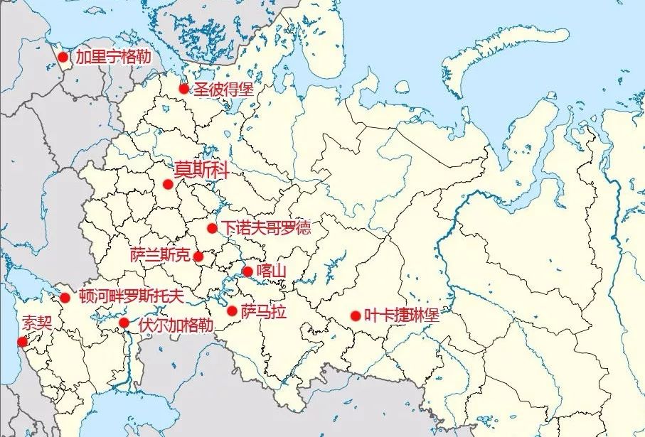 列宁格勒地图图片