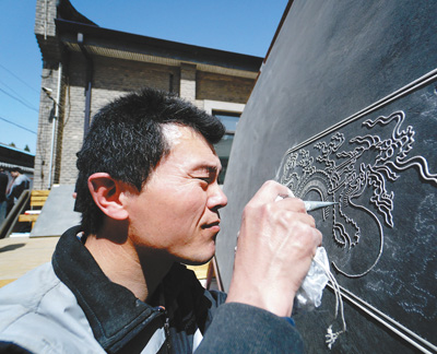 古建维修 "比武"上岗